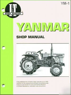 Yanmar i&t shop service repair manual ym-1
