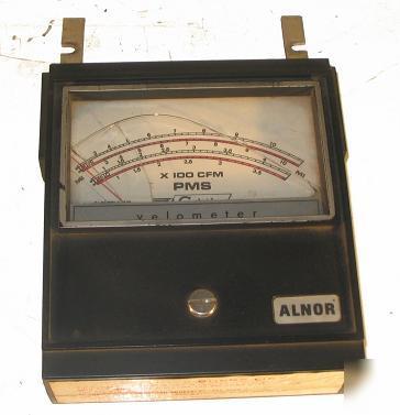 Alnor 0-10MI air flow pressure gage