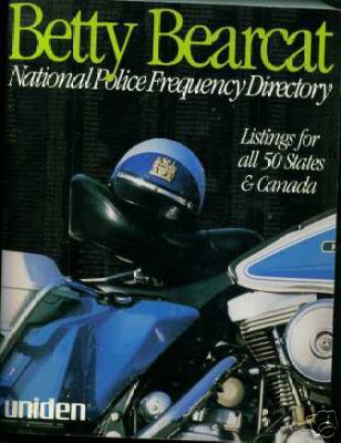 1994 betty bearcat national police frequency directory