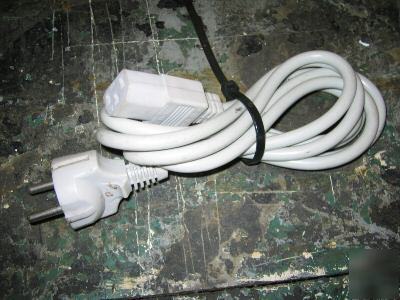 2 pin euro plug 2M power lead cord C13 socket