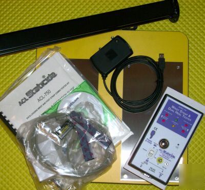 Acl staticide combo-tester with hid reader