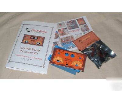 Crystal radio kit--for ham, hobby, school, scouts