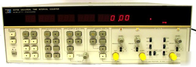 Hp agilent 5370A 100MHZ universal time interval counter