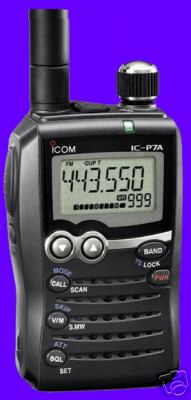 Icom ic-P7A dual wideband micro handheld ICP7A radio