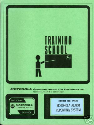 Motorola alarm reporting system/alarm transmiter manual