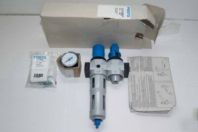 New festo pressure regulator filter lfr-1/8-d-mini-kc