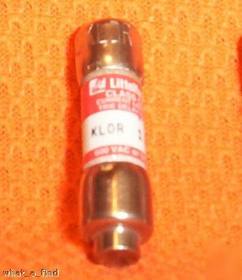 New littelfuse kldr-1 fuse 1 amp KLDR1 warranty nnb