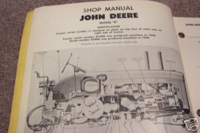 Original it shop service manual john deere r tractor 