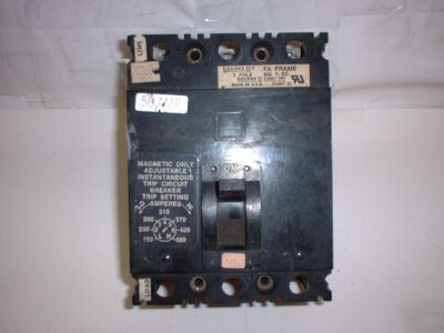 Square d 50 a 600 v 3 p fal 36050-16M circuit breaker