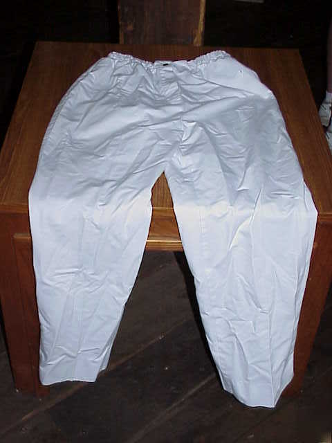 White pants, great for ffa/4H/painters- 5 pairs- 14P