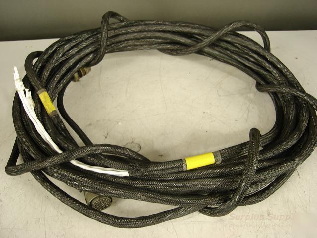 Heavy duty military style communications cable
