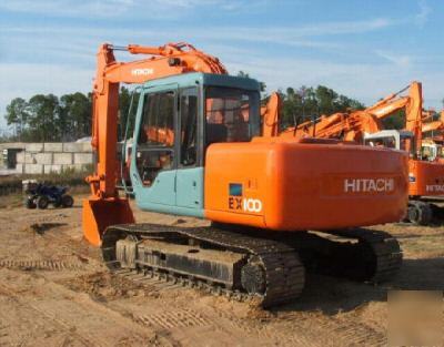 Hitachi EX100-3 farm tractor excavator 