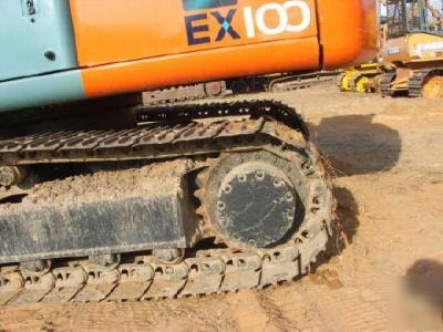 Hitachi EX100-3 farm tractor excavator 