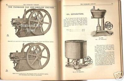 1900 fairbanks supply catalog steam gas engine callahan
