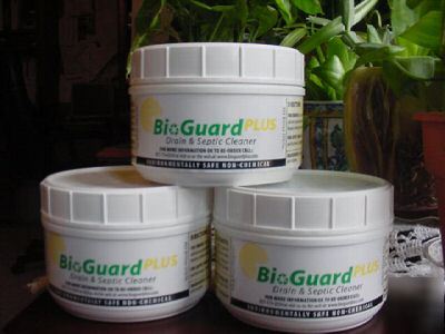 Bioguard plus septic tank digester & field line flush.