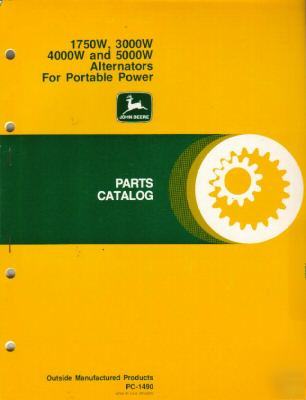 John DEERE1750W-5000ALTERNATORSPORT power parts catalog