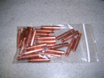 New 25) tweco style mig welding contact tip 14 - 35 14H