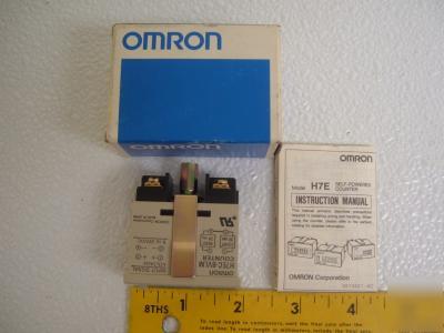 Omron self powered totalizer counter H7EC-bvlm