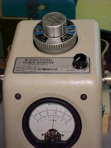Sierra 164B radio frequency (rf) wattmeter - not bird 