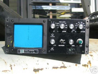Watkins johnson wj-9206 signal monitor