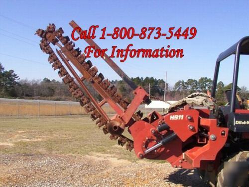 2003 ditch witch RT70H trencher & backhoe - 673 hours