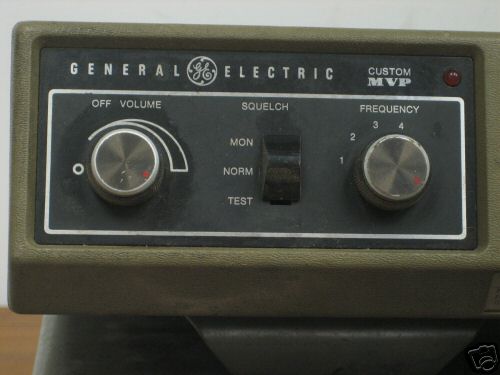 5 - general electric custom mvp radio - ge custom mvp