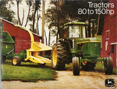 John deere 4030-4630 tractor sales literature 1972