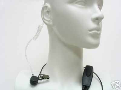 Medium duty headset w/acoustic tube for yaesu / vertex