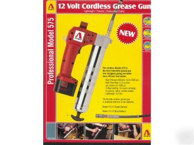New 12 v cordless grease gun alemite 