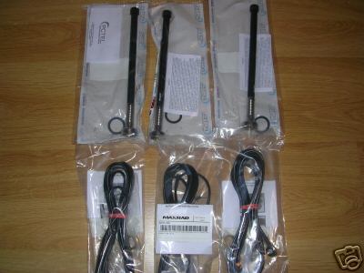 New maxrad 4.9 ghz mobile antennas + 17FT cables/ conn