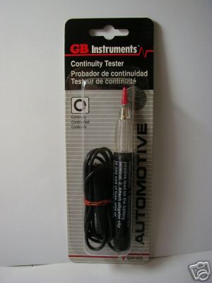 New , sealed-gb instruments continuity tester