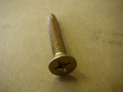 Tapping thread cutting screws lot of 100 1/4