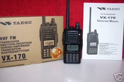 Yaesu vx-170 vhf 2 meter transceiver VX170