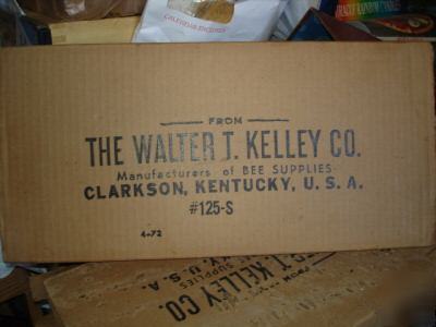 Kelley wax bee comb foundation