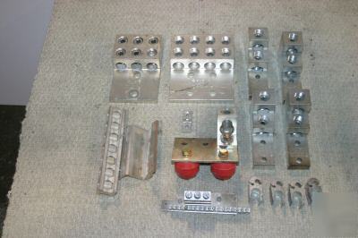 Large group of various electrical terminationcrimp lugs