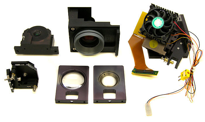 Lot thorlabs laser optics holders mirror lens & more