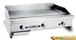 New american range commercial 48IN gas griddle