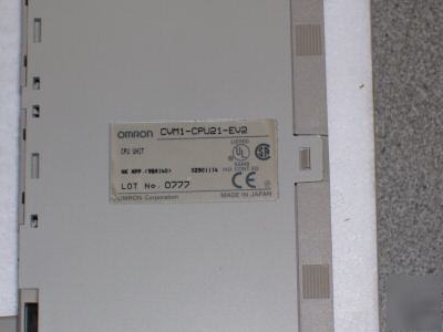 Omron plc CVM1-CPU21-EV2
