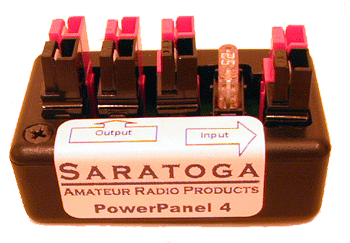 Saratoga amateur radio products powerpanel 4 powerpole