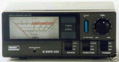 Swr-500 vhf / uhf swr & power meter 200W