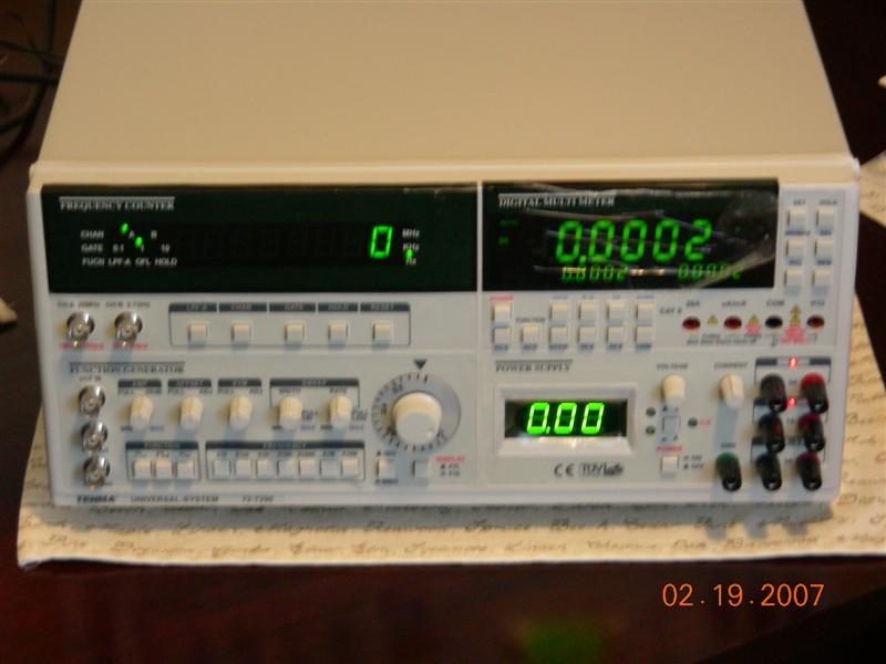 Tenma 72-7290 dmm & power supply / counter / generator