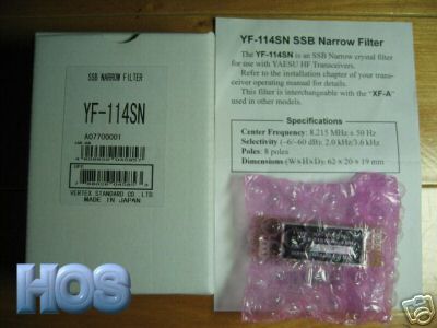 New yaesu yf-114SN ssb filter for ft-1000MP