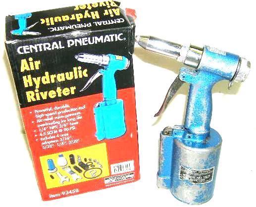 Air hydraulic riveter 61347