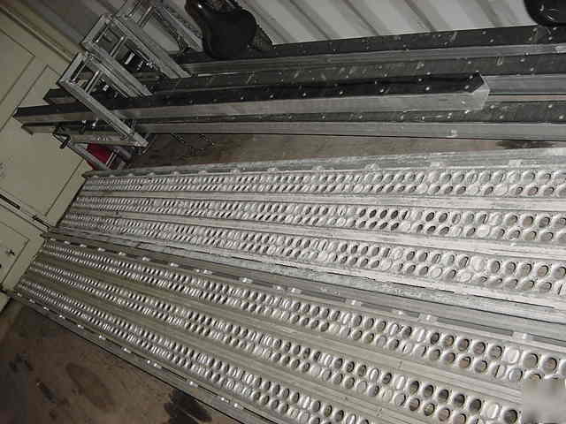 Alum-a-pole scaffolding planks X2 + jacks X3 colorado