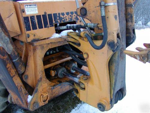 Case 580 c loader backhoe w/ john deer controlls 