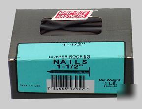 Fox valley steel and wire 5114038 copper roofing nail 1