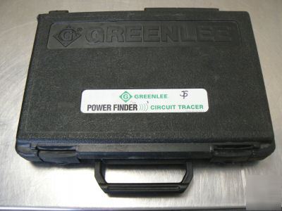 Greenlee power finder circuit tracer # 2007 nice no res