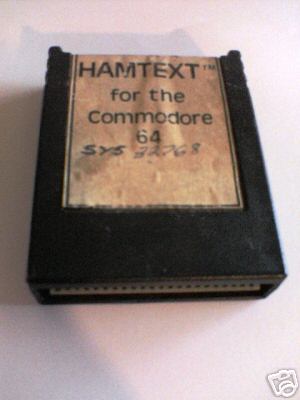 Hamtext ham radio software cart. vhtf by. kantronics