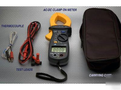 New clamp-on ac/dc ammeter and multimeter brand 