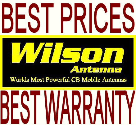 New * wilson 1000 hipower magnet mount cb ham antenna *